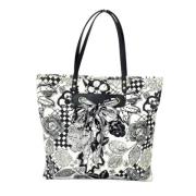 Chanel Vintage Pre-owned Canvas totevskor White, Dam