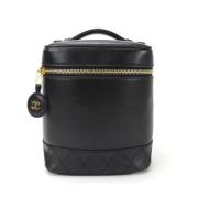 Chanel Vintage Pre-owned Laeder handvskor Black, Dam