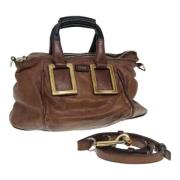 Chloé Pre-owned Pre-owned Laeder handvskor Brown, Dam