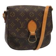 Louis Vuitton Vintage Pre-owned Canvas louis-vuitton-vskor Brown, Dam