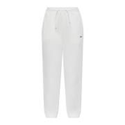 Lacoste Sweatpants med logotyp White, Dam