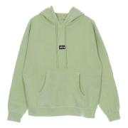 Obey Svart Heavyweight Pigmentfärgad Hoodie Green, Herr