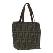 Fendi Vintage Pre-owned Canvas fendi-vskor Brown, Dam