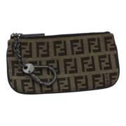 Fendi Vintage Pre-owned Canvas plnbcker Beige, Dam