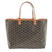 Goyard Vintage Pre-owned Canvas handvskor Brown, Dam