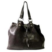 Yves Saint Laurent Vintage Pre-owned Laeder axelremsvskor Brown, Dam