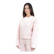 Adidas Future Icons 3-Stripes Sweater Pink, Dam