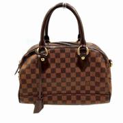 Louis Vuitton Vintage Pre-owned Canvas handvskor Brown, Dam