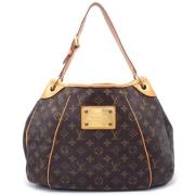 Louis Vuitton Vintage Pre-owned Canvas axelremsvskor Brown, Dam