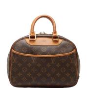 Louis Vuitton Vintage Pre-owned Canvas handvskor Brown, Dam