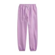 Ralph Lauren Lavendel sweatpants med logotyp Purple, Dam