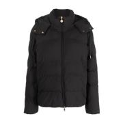 Emporio Armani EA7 Down Jackets Black, Dam