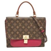 Louis Vuitton Vintage Pre-owned Laeder handvskor Brown, Dam