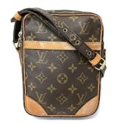 Louis Vuitton Vintage Pre-owned Canvas crossbodyvskor Brown, Dam