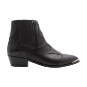 Toral Svarta Metall Ankelboots Black, Dam