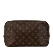 Louis Vuitton Vintage Pre-owned Canvas kuvertvskor Brown, Dam