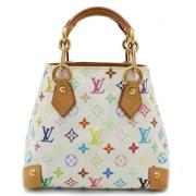 Louis Vuitton Vintage Pre-owned Canvas handvskor White, Dam