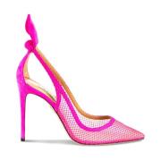 Aquazzura Suede High Heel Pumps Pink, Dam