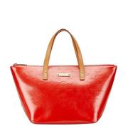 Louis Vuitton Vintage Pre-owned Laeder handvskor Red, Dam