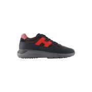 Hogan Laeder sneakers Black, Herr