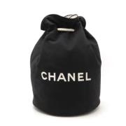 Chanel Vintage Pre-owned Canvas chanel-vskor Black, Dam