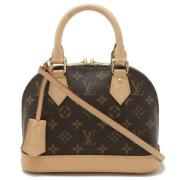 Louis Vuitton Vintage Pre-owned Canvas handvskor Brown, Dam