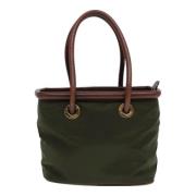 Celine Vintage Pre-owned Tyg celine-vskor Green, Dam