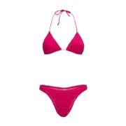 Reina Olga Fuchsia Triangel Bikini Set Pink, Dam