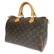 Louis Vuitton Vintage Pre-owned Canvas handvskor Brown, Dam