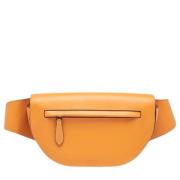 Burberry Vintage Pre-owned Laeder crossbodyvskor Orange, Dam