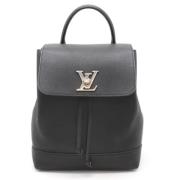 Louis Vuitton Vintage Pre-owned Laeder ryggsckar Black, Dam