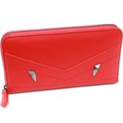 Fendi Vintage Pre-owned Laeder plnbcker Red, Dam