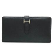 Hermès Vintage Pre-owned Laeder plnbcker Black, Dam