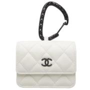 Chanel Vintage Pre-owned Laeder plnbcker White, Dam