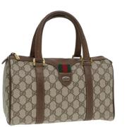 Gucci Vintage Pre-owned Laeder resvskor Beige, Dam