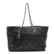 Chanel Vintage Pre-owned Laeder chanel-vskor Black, Dam