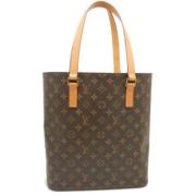 Louis Vuitton Vintage Pre-owned Canvas axelremsvskor Brown, Dam