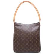 Louis Vuitton Vintage Pre-owned Canvas handvskor Brown, Dam