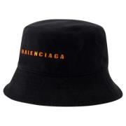 Balenciaga Bomull hattar-och-kepsar Black, Unisex