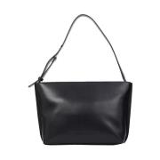 Calvin Klein Präglad Logga Medium Tote Väska Black, Dam