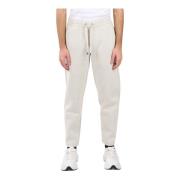 Hugo Boss Avslappnade sweatpants med elastiska muddar Gray, Herr