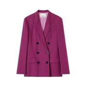 Isabel Marant Lila Sheril Blazer Kappa Purple, Dam