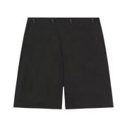 Kenzo Svart Sailor Style Shorts Black, Dam