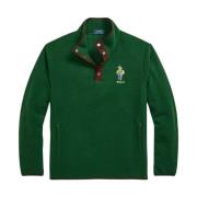 Ralph Lauren Polarfleece Polo Bear Brushed Green, Herr