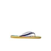 Ralph Lauren Färgglada flip-flops Bolt Blue, Herr