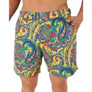 Ralph Lauren Badshorts i paisley mönster med logotyp Green, Herr