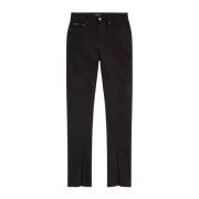 Ralph Lauren Jeans med sprickor i svart färg Black, Dam