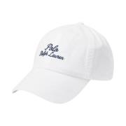 Ralph Lauren Vit Twill Ball Cap White, Dam