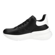 Alexander McQueen Laeder sneakers Black, Dam