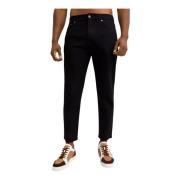 Golden Goose Svarta Slim Fit Jeans Black, Herr